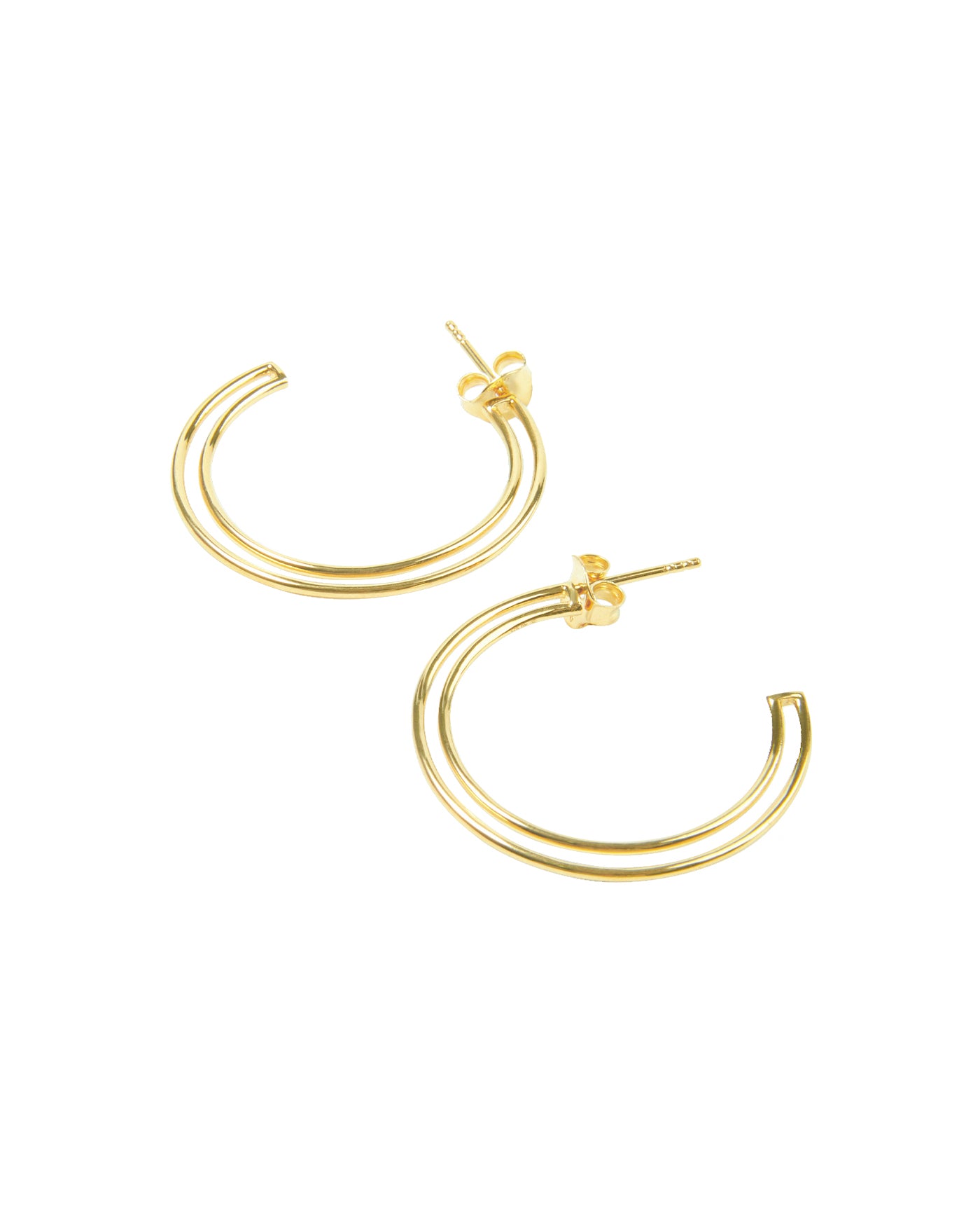 Boucles d'oreilles créoles Genévrier