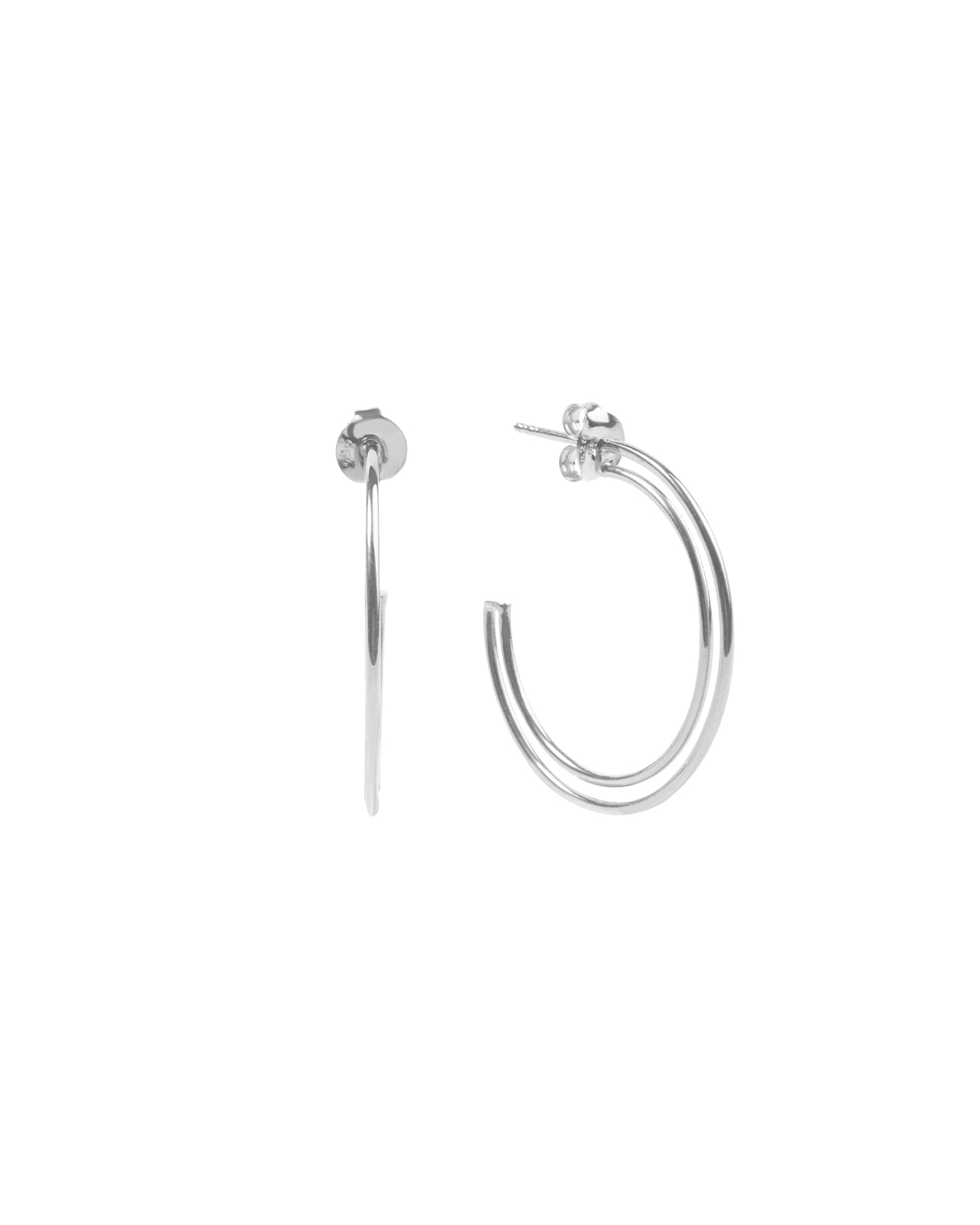 Boucles d'oreilles créoles Genévrier