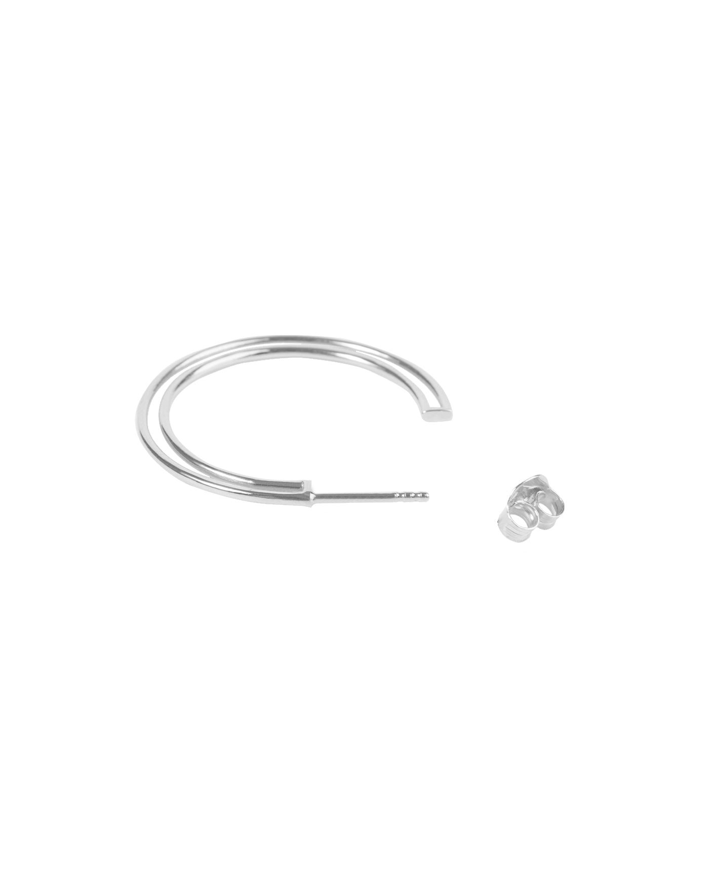 Boucles d'oreilles créoles Genévrier