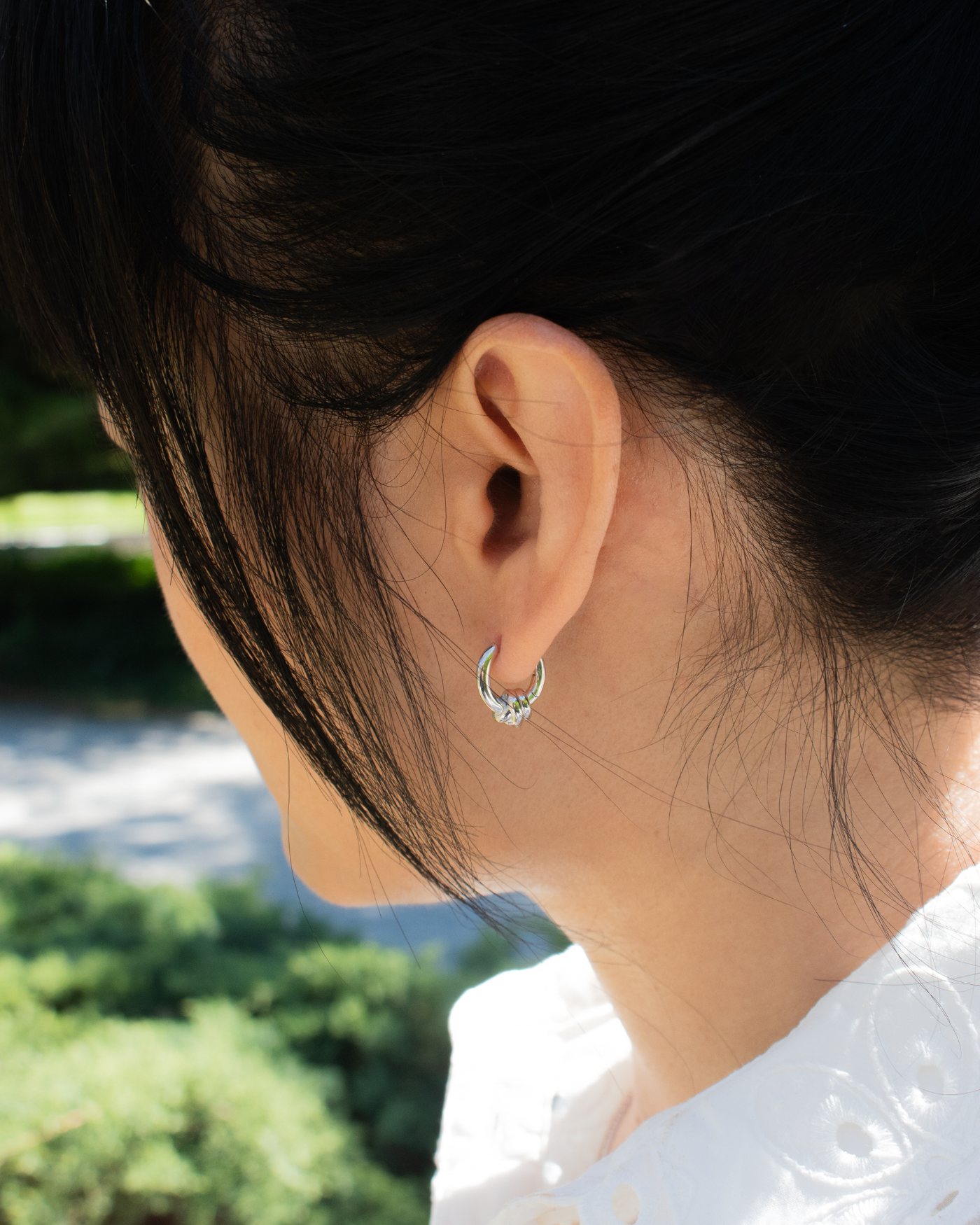 Love Knot Mini Creolen