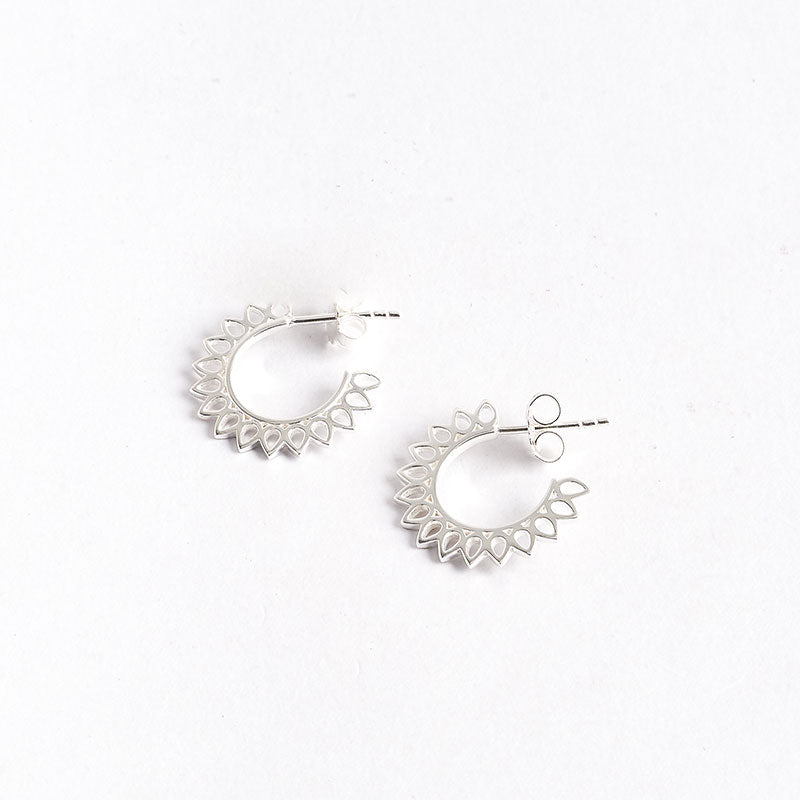 Boucles d'oreilles créoles Madison