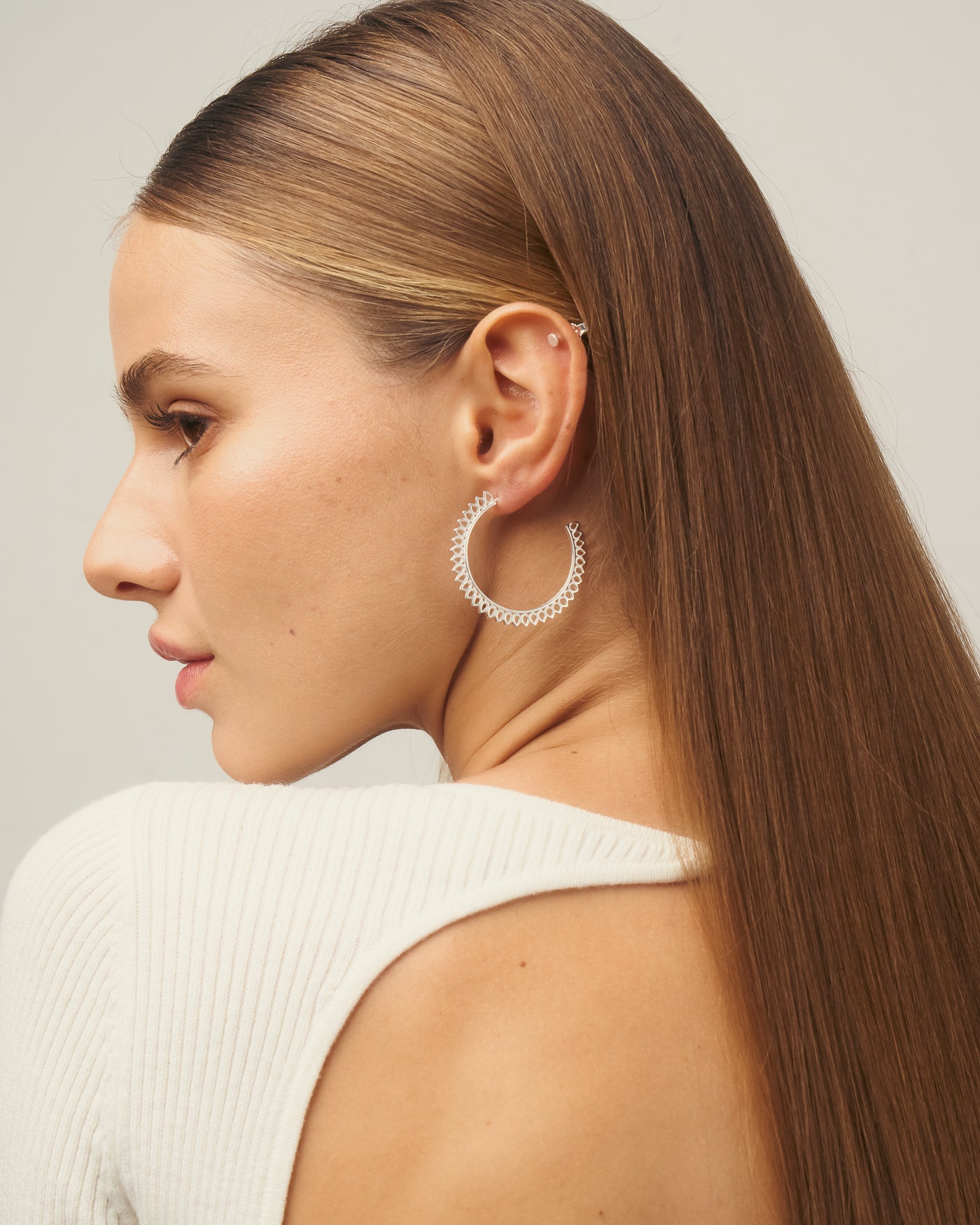 Boucles d'oreilles créoles Madison