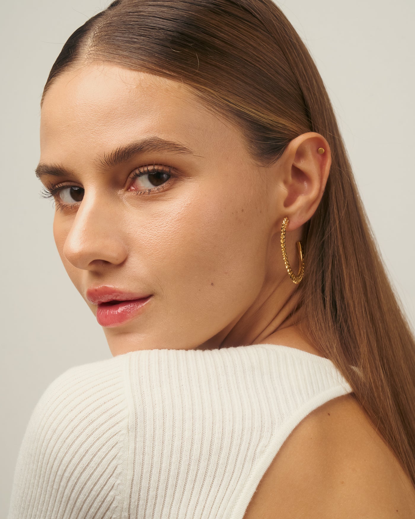 Boucles d'oreilles créoles Madison