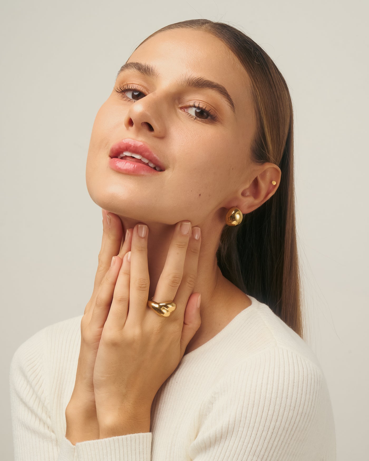 Boucles d'oreilles créoles Alita