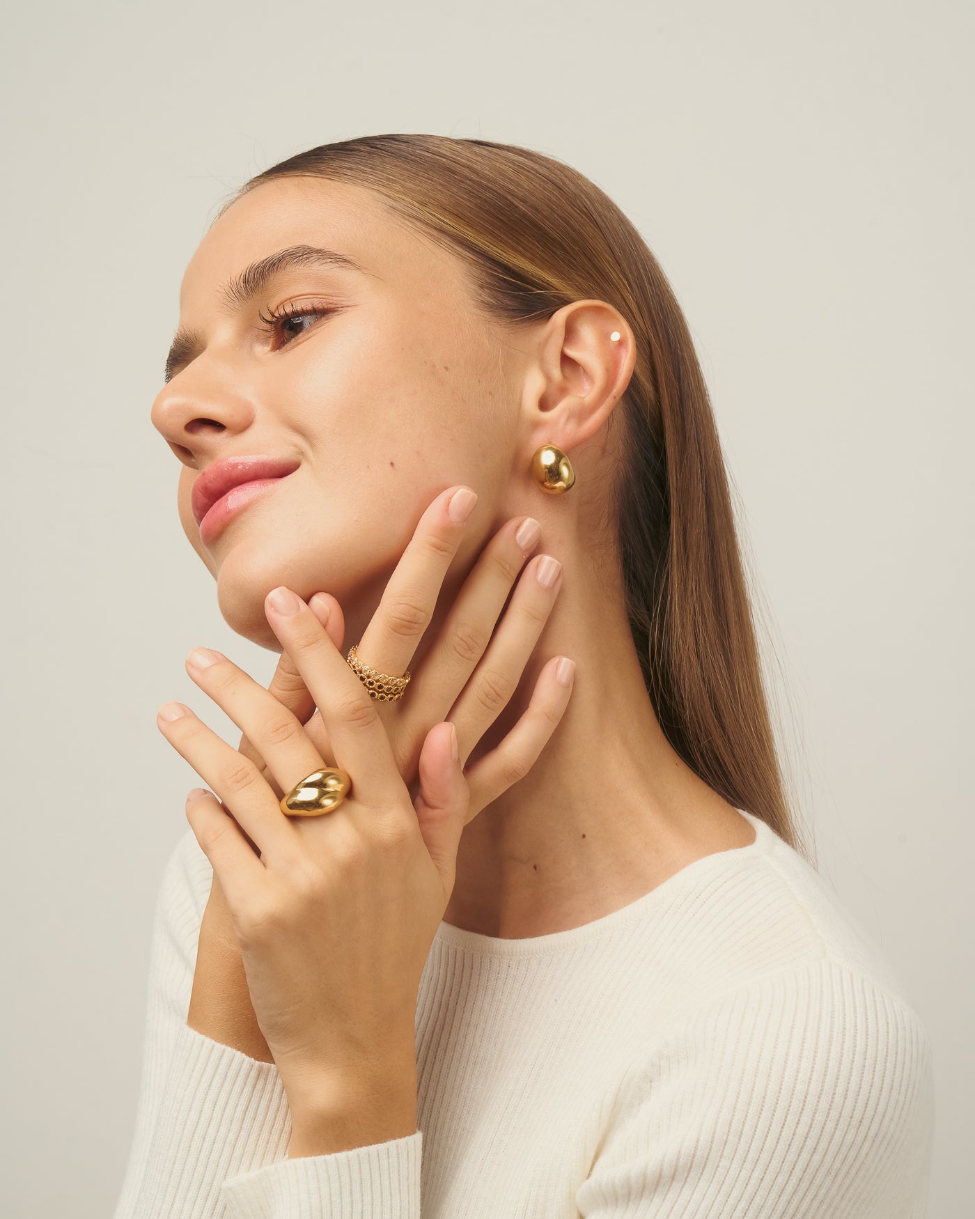 Boucles d'oreilles créoles Alita
