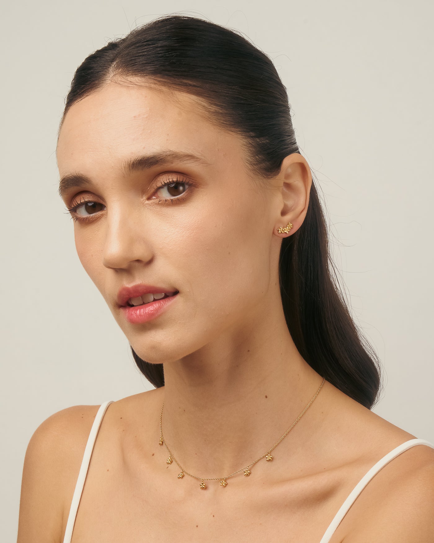 Dia earrings