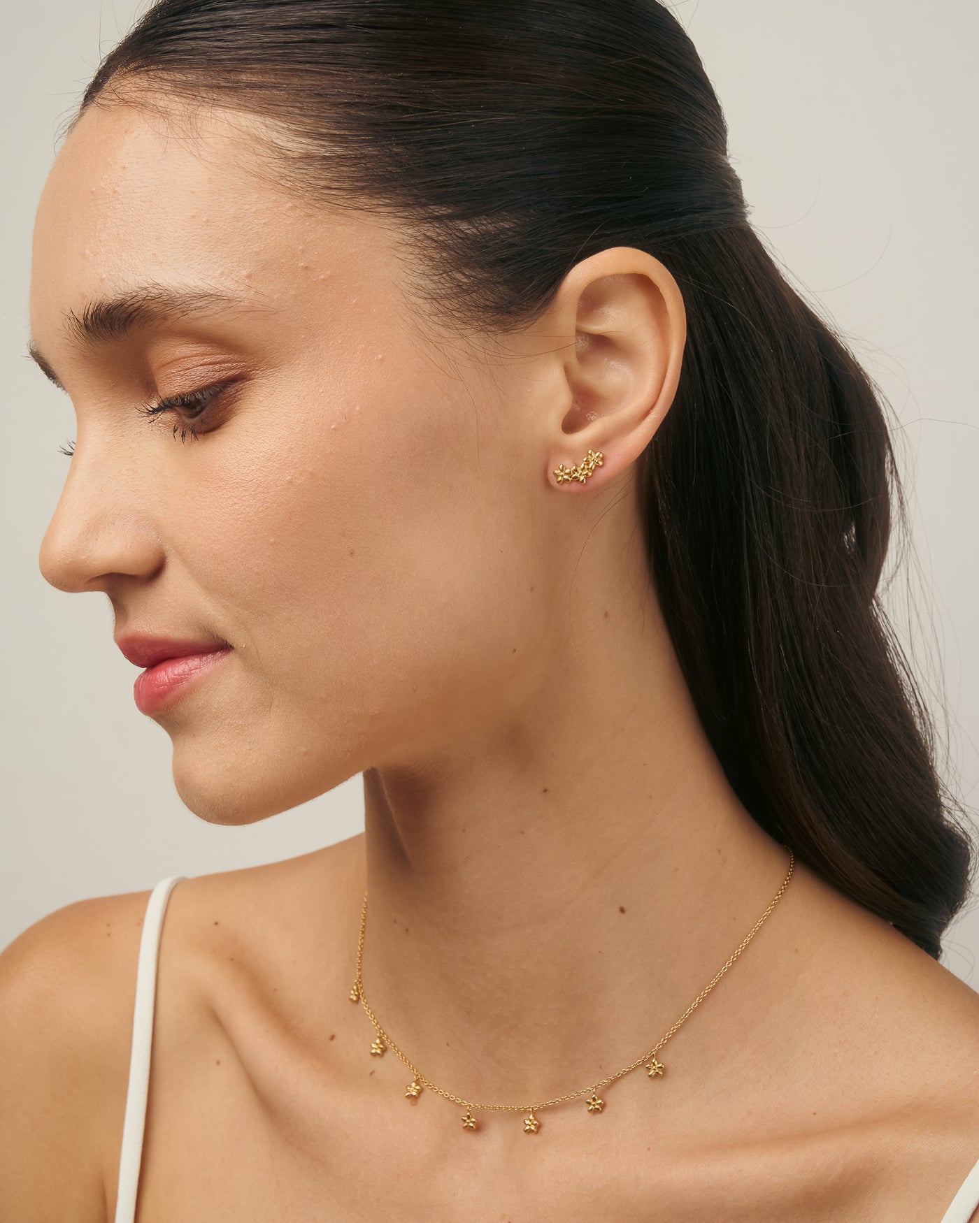 Dia earrings