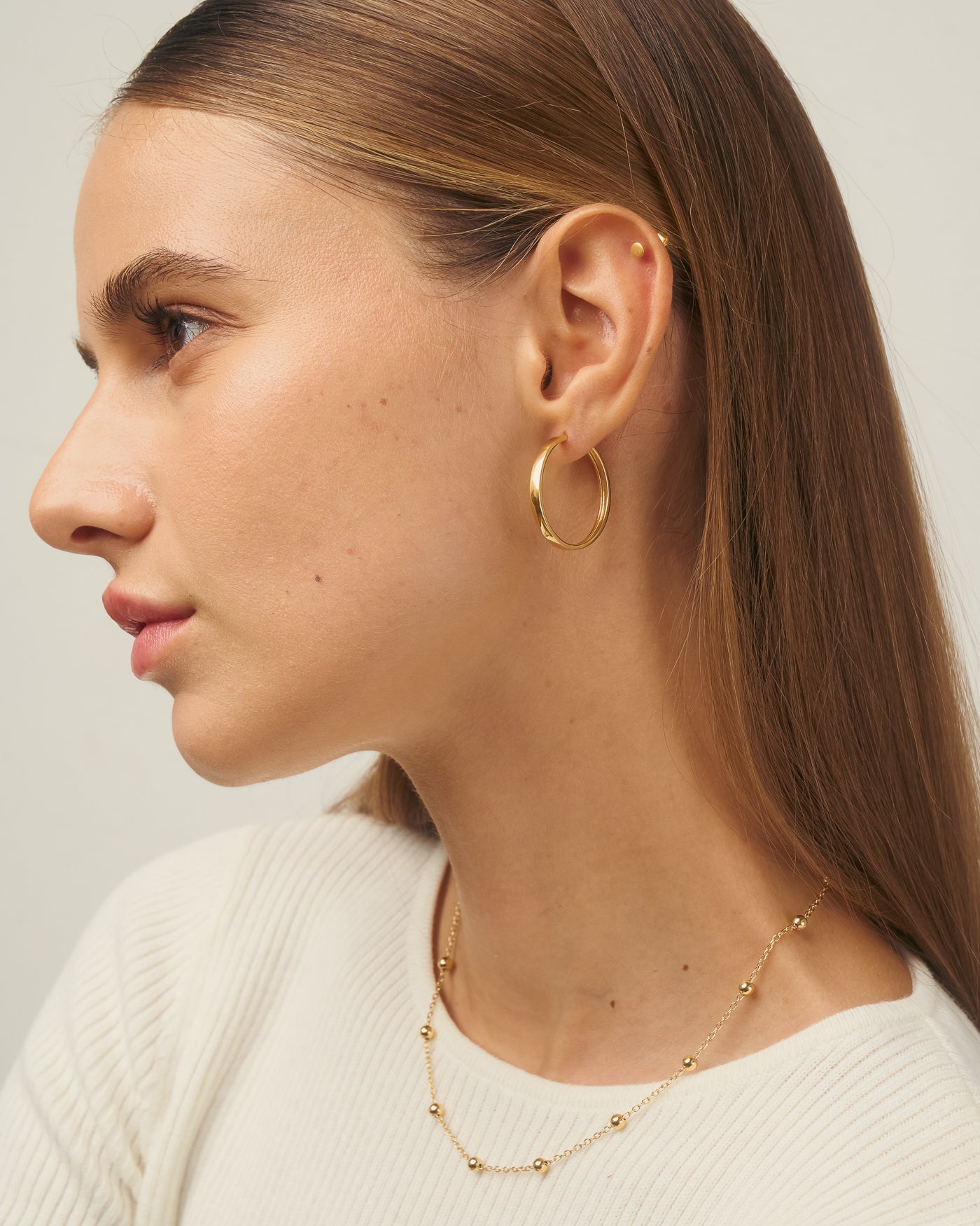 Boucles d'oreilles créoles Boyfriend