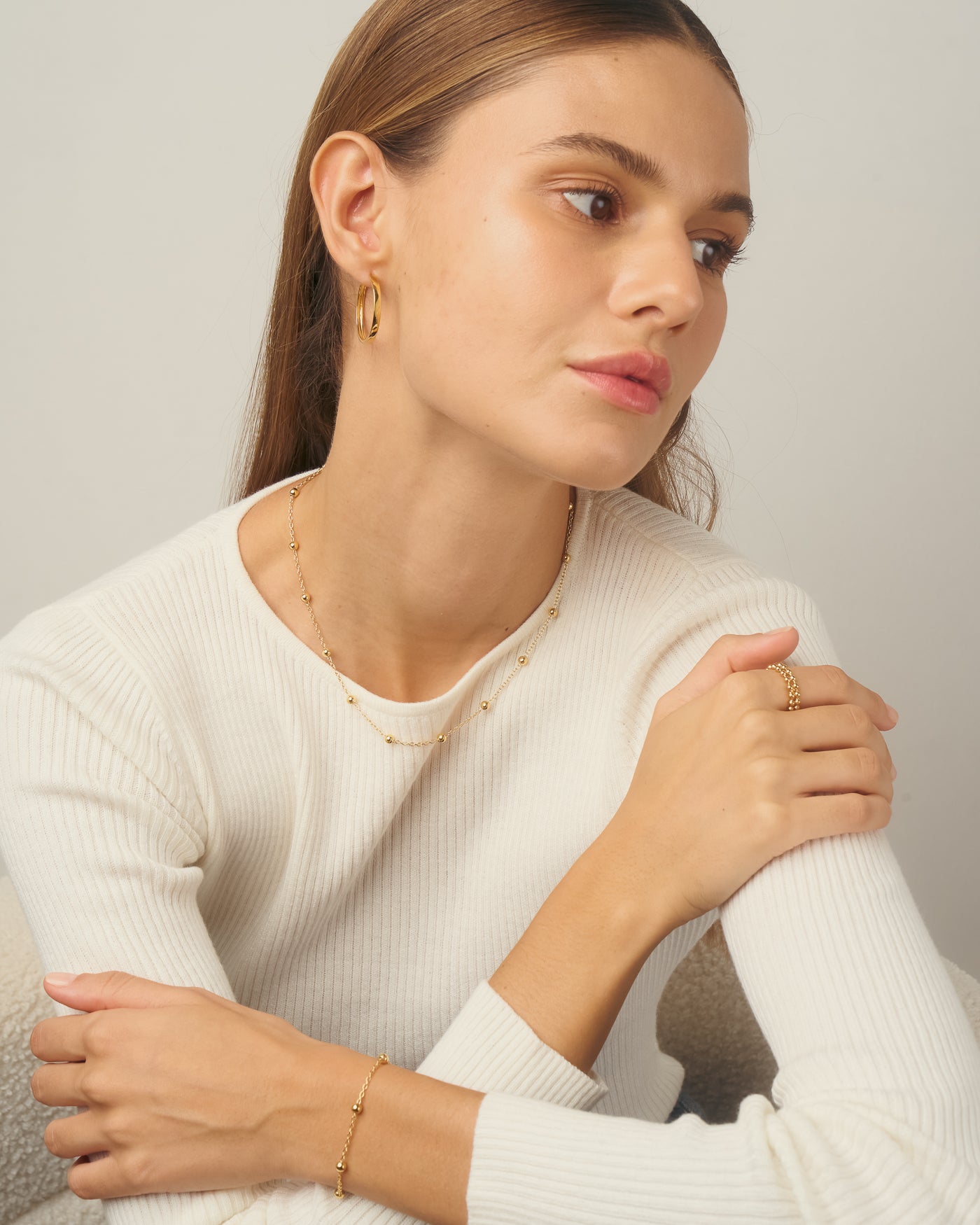 Boucles d'oreilles créoles Boyfriend