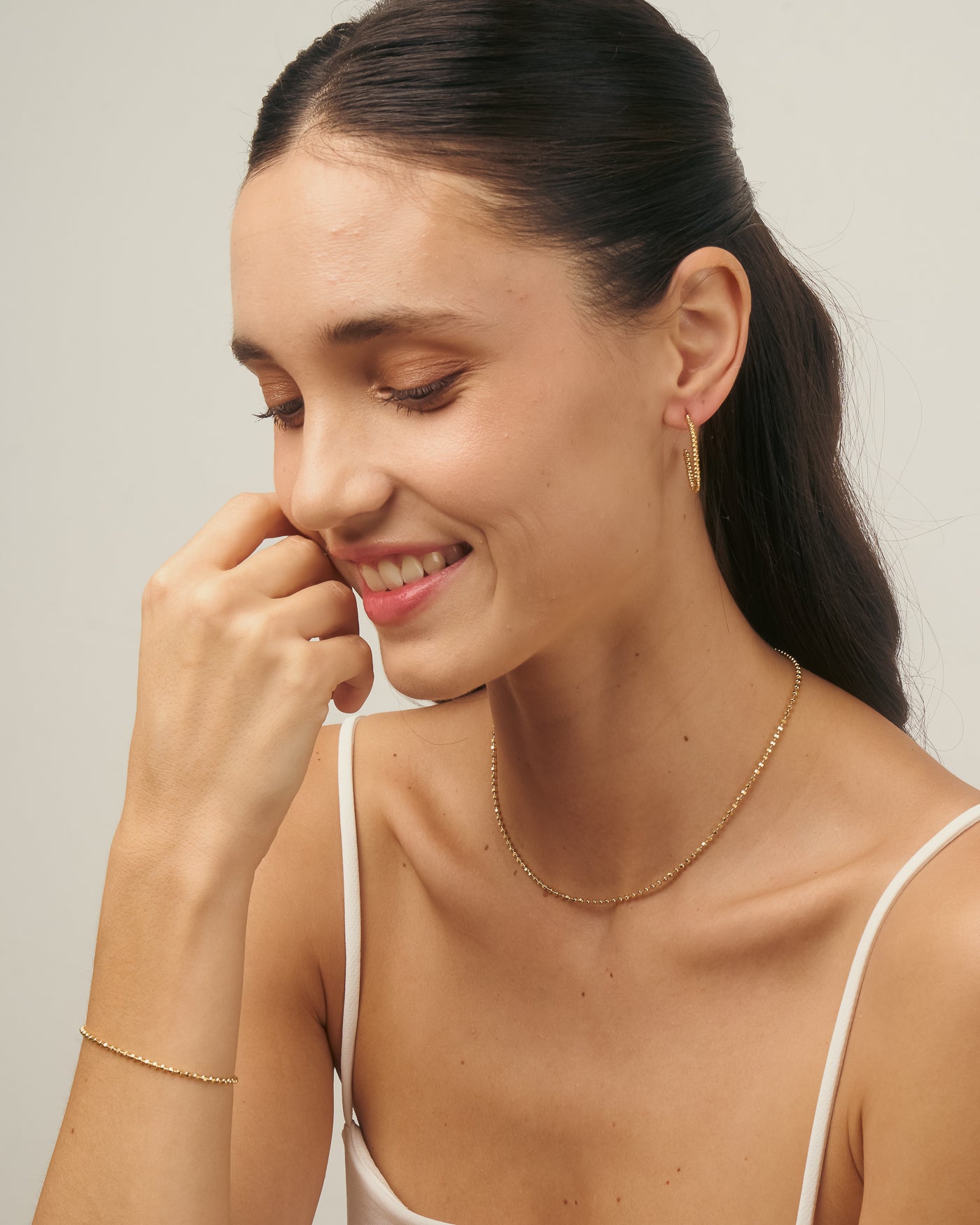 Simona Hoop Earrings