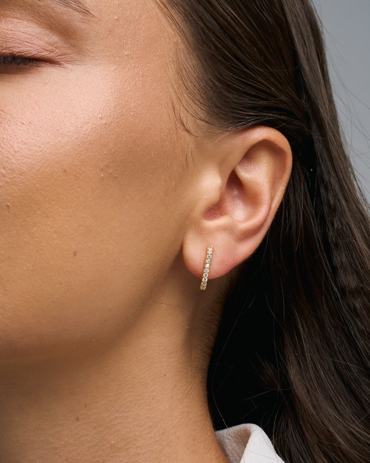 Boucles d'oreilles créoles Quinta