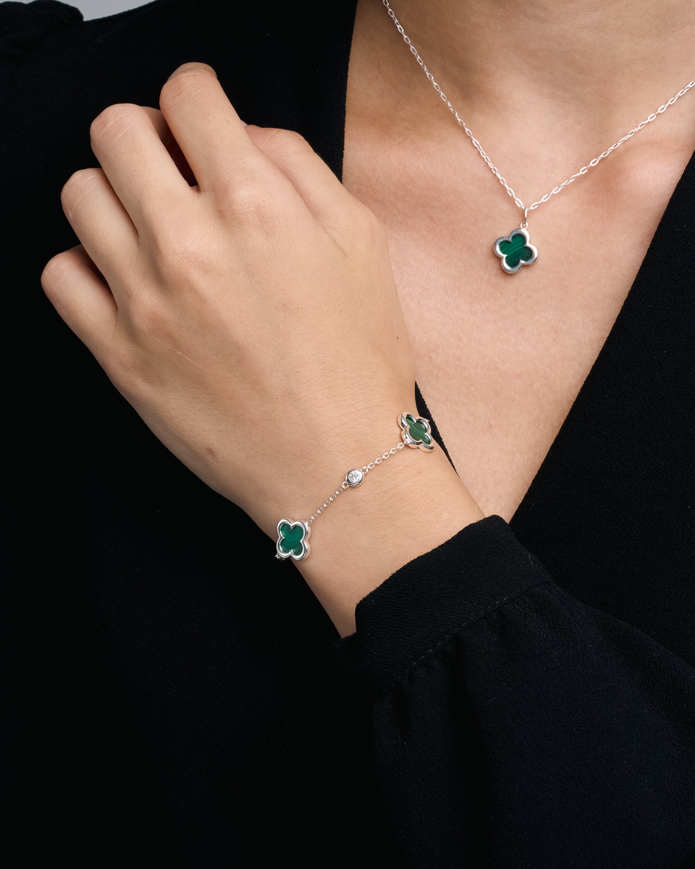 Bracelet Mélodie Topaze Blanche