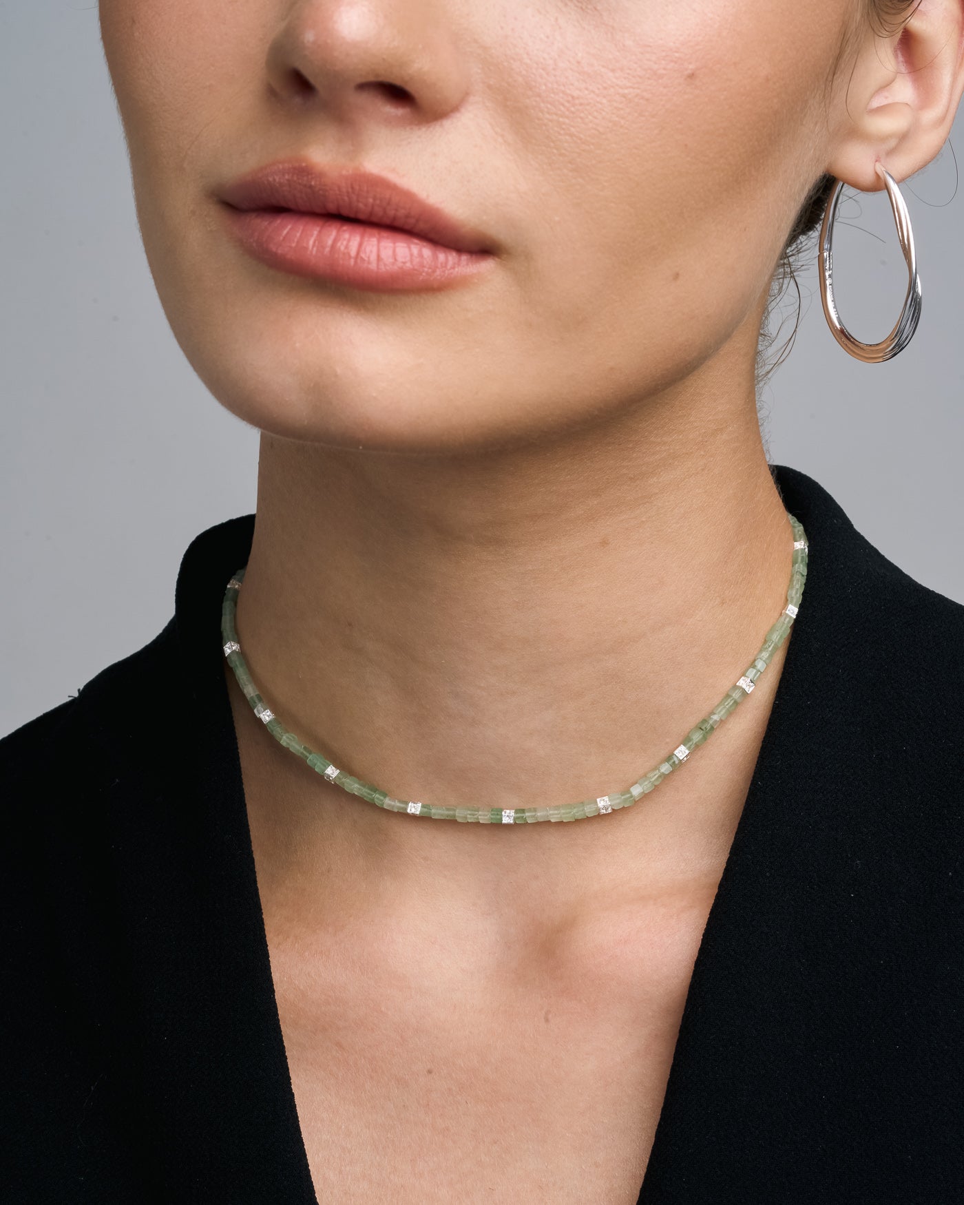 Santana Choker Green Aventurine