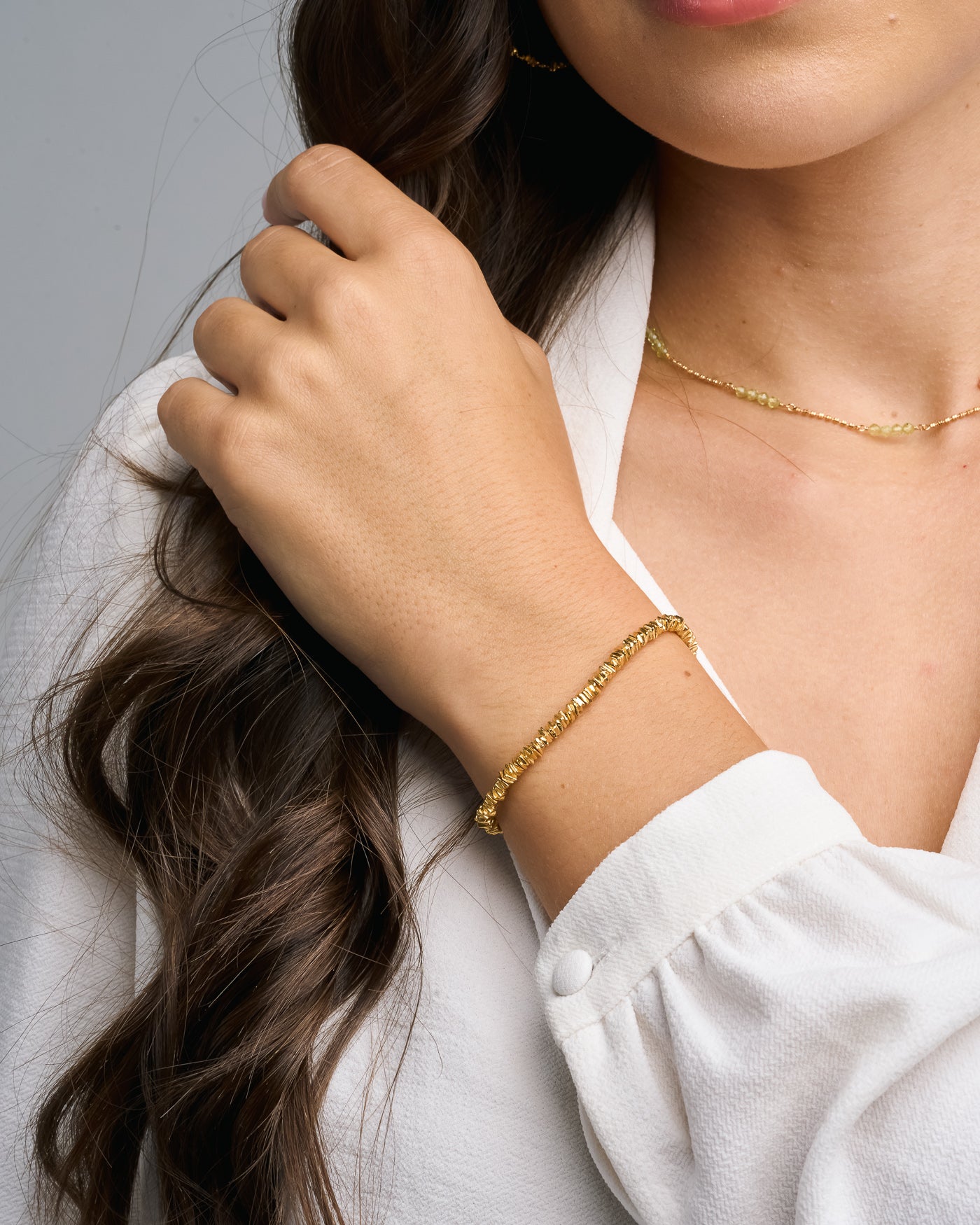 Bracelet coquelicot