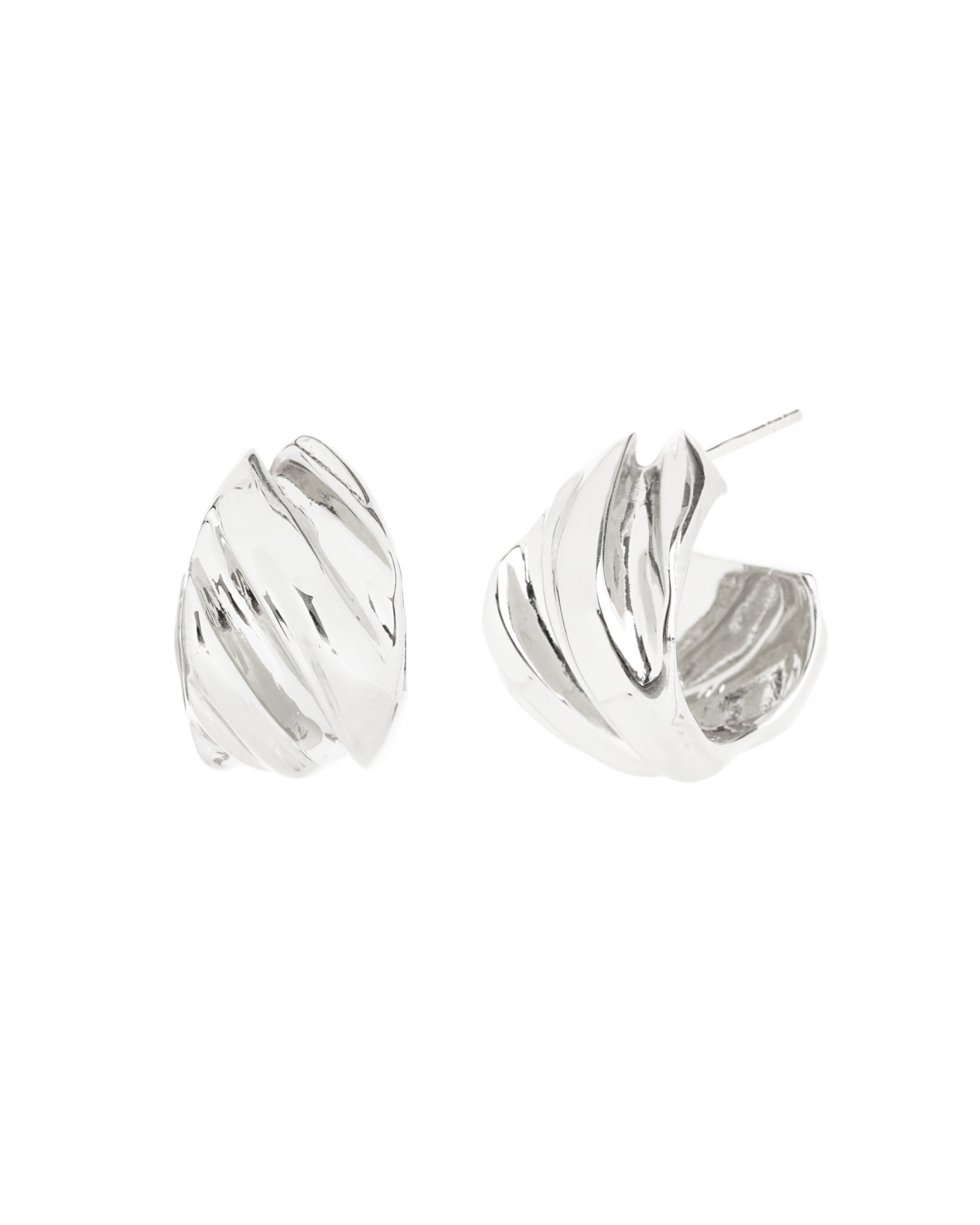 Boucles d'oreilles créoles Flor