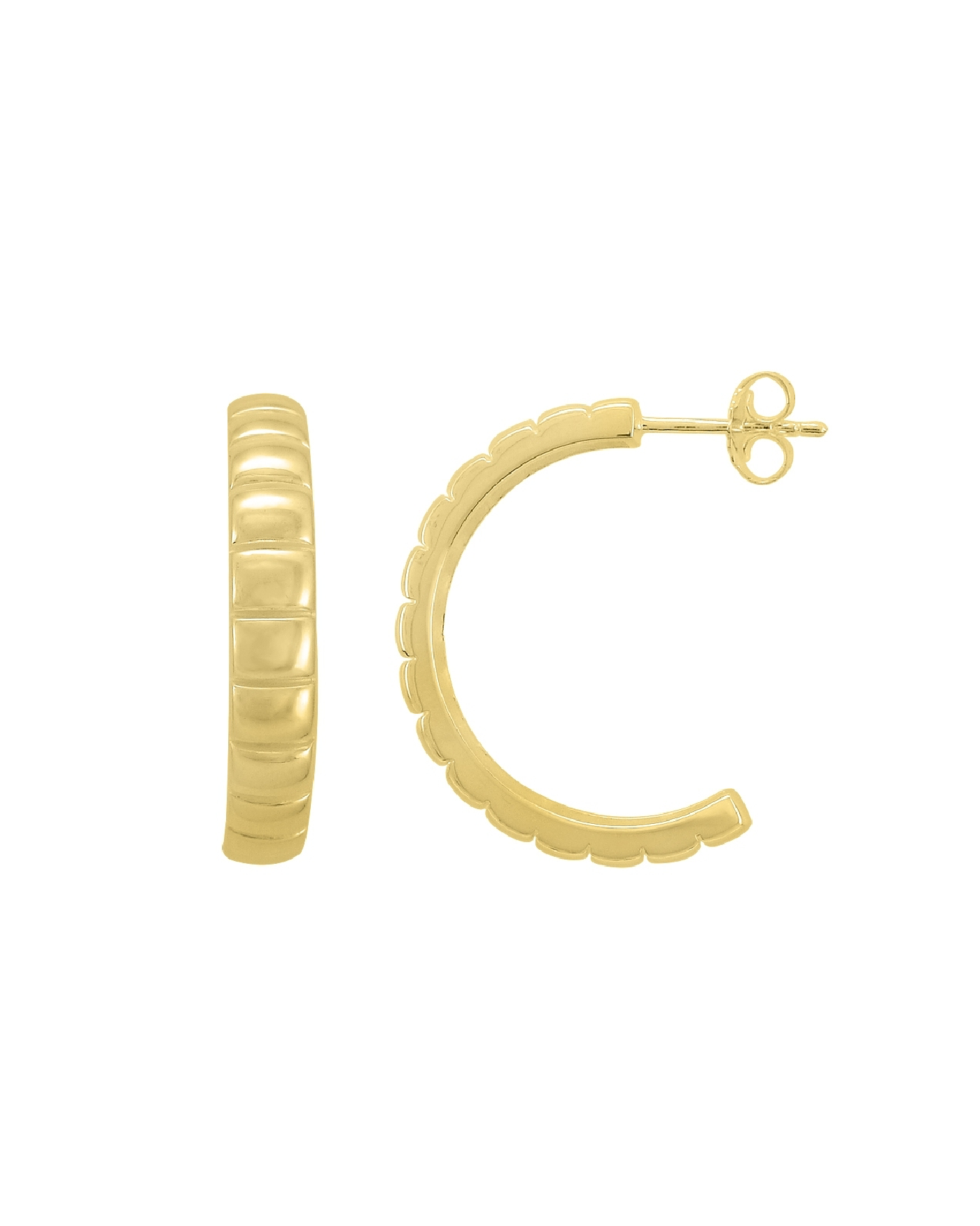 Boucles d'oreilles créoles Valentina