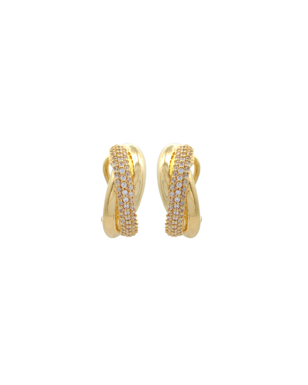 Fifi White Topaz Creolen