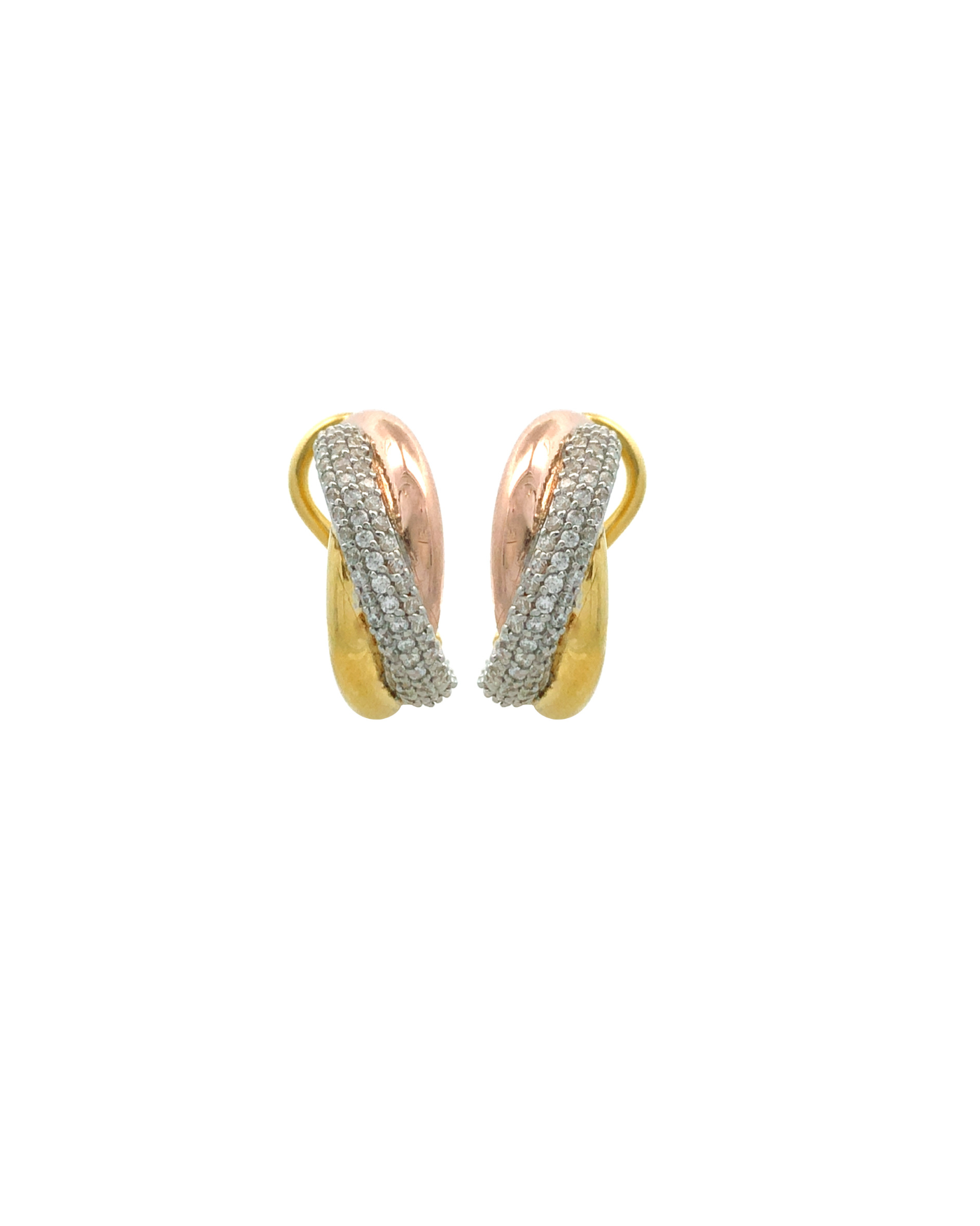 Fifi White Topaz Creolen
