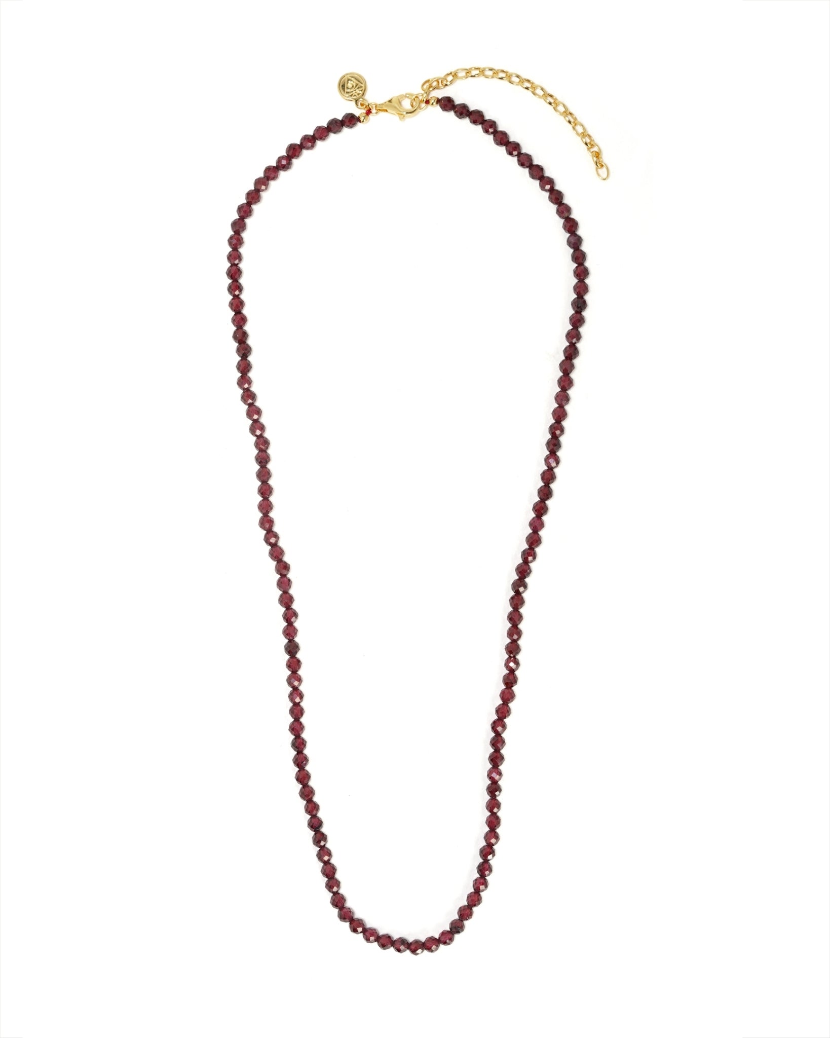 GEM MINI GARNET HALSKETTE