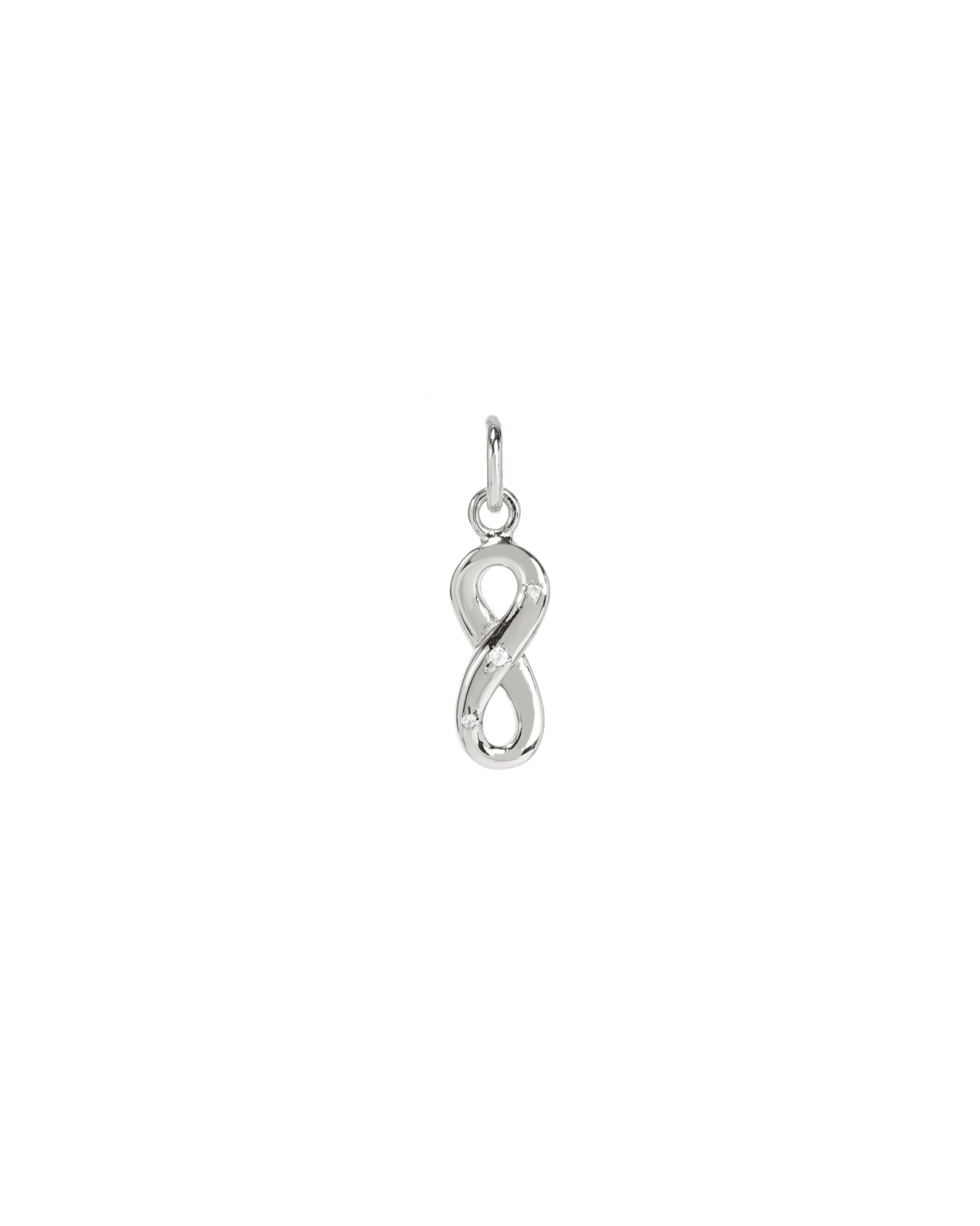 Infinity Sparkle Charm