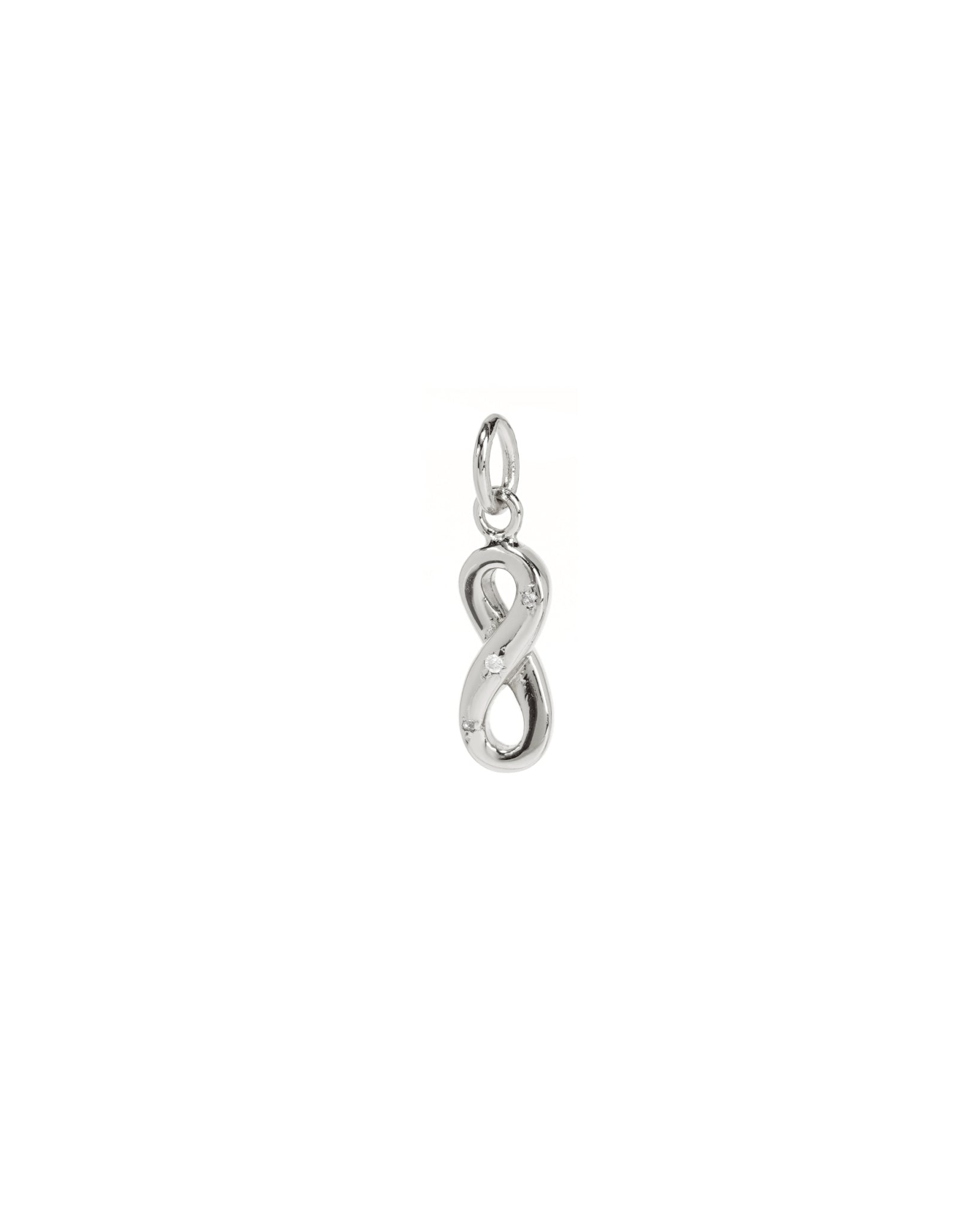 Infinity Sparkle Charm