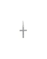 Kreuz White Topaz Charm