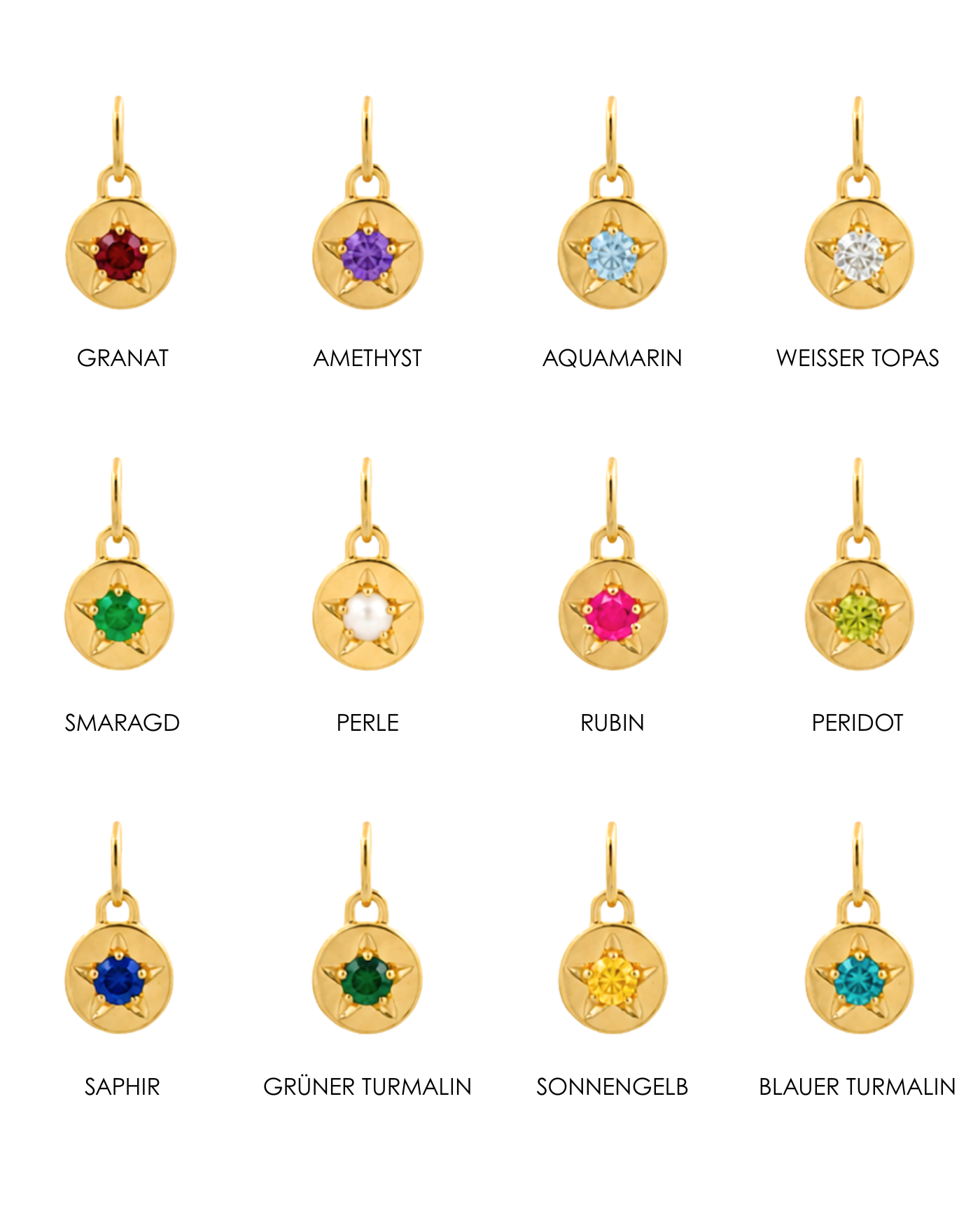 BIRTHSTAR Charm