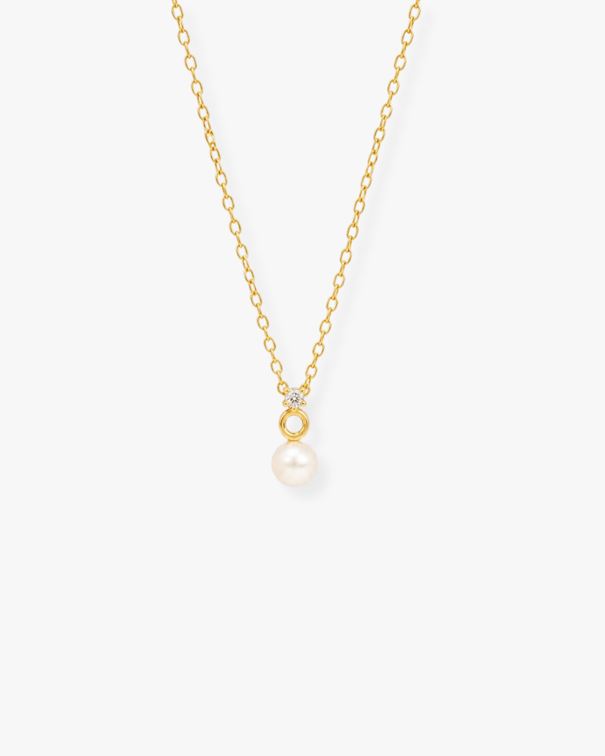 Pearl Loop Halskette