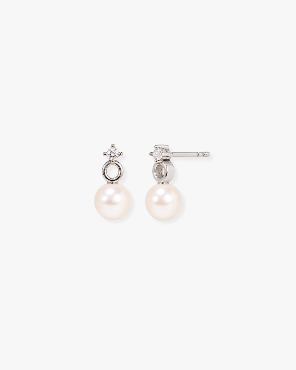 Pearl Loop Ohrringe