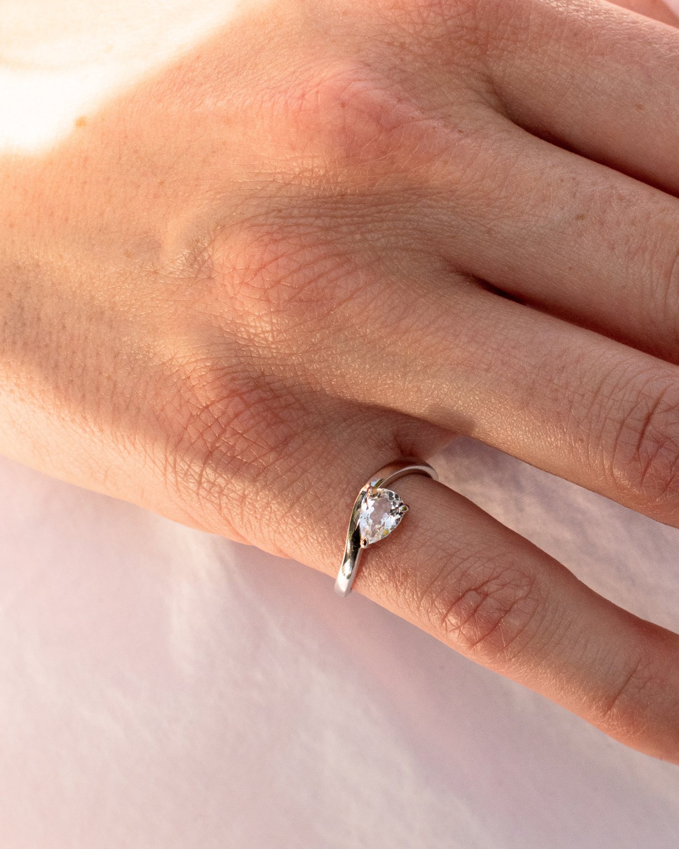 Thara Pear Ring
