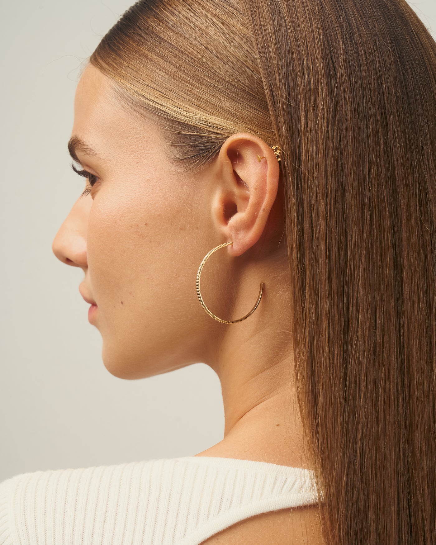 Boucles d'oreilles créoles Belen