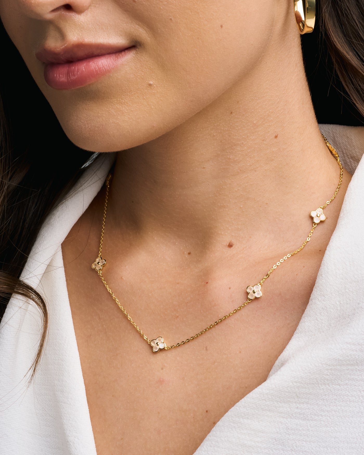Primula necklaces