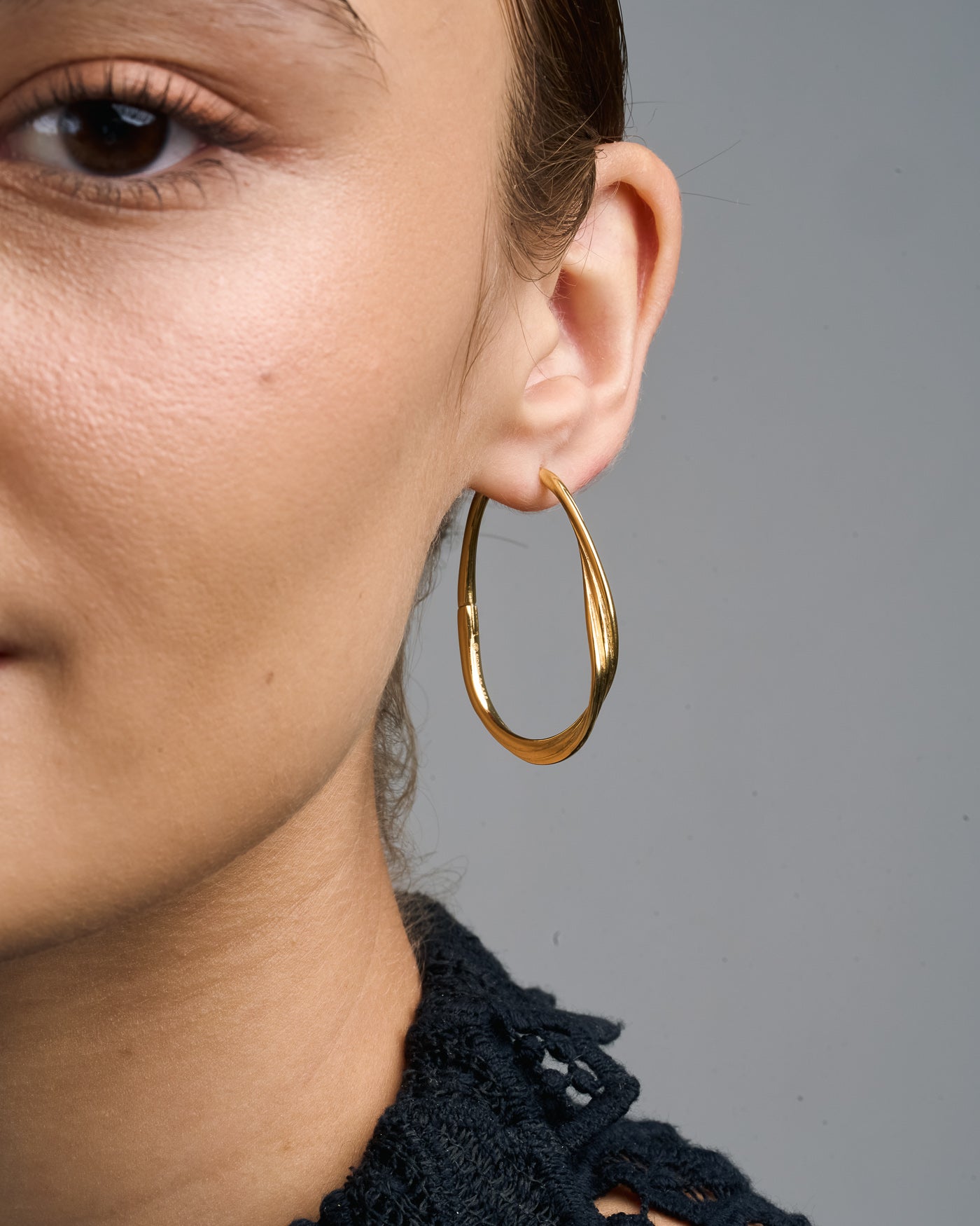 Boucles d'oreilles créoles Monika
