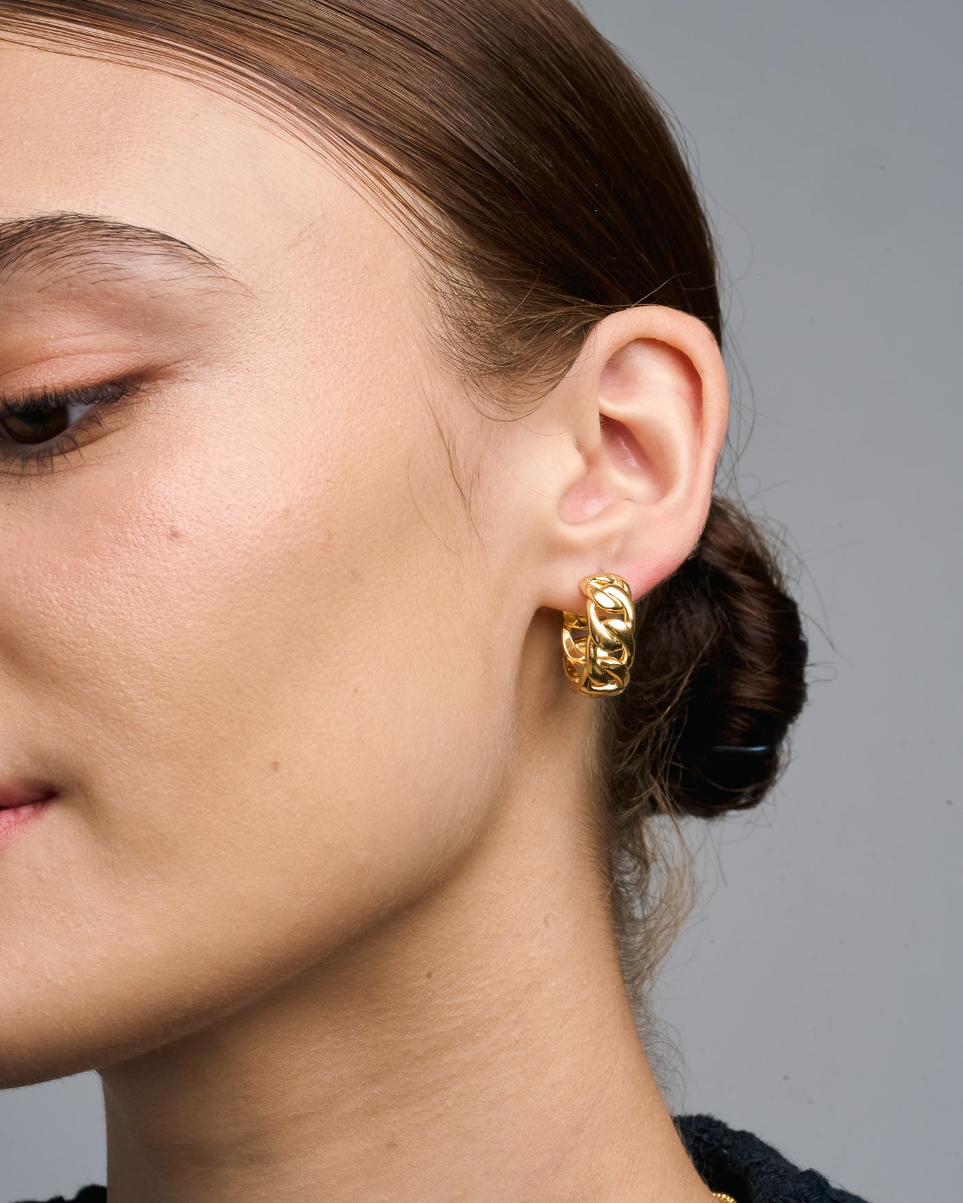 Grandes boucles d'oreilles créoles Arya